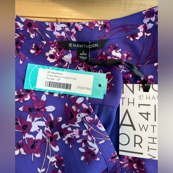 41 Hawthorn
Celia Sleeve Detail Dress
Purple - LP stitch fix new with tags - Picture 2 of 5